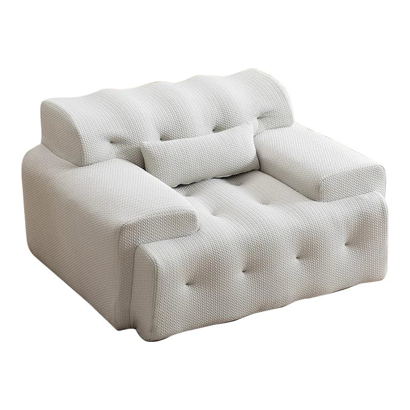 Italian minimalist internet-famous Roche Bobois Nordic luxury sofa, modern simple living room retro style straight single