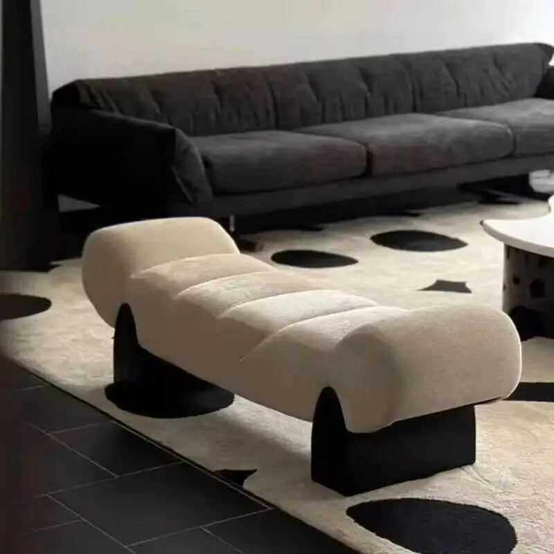Leisure Creative Bedroom Simple Designer Living Room Sofa Bench High-end Clothing Store Bench Home Bedroom Bench Bed End Stools