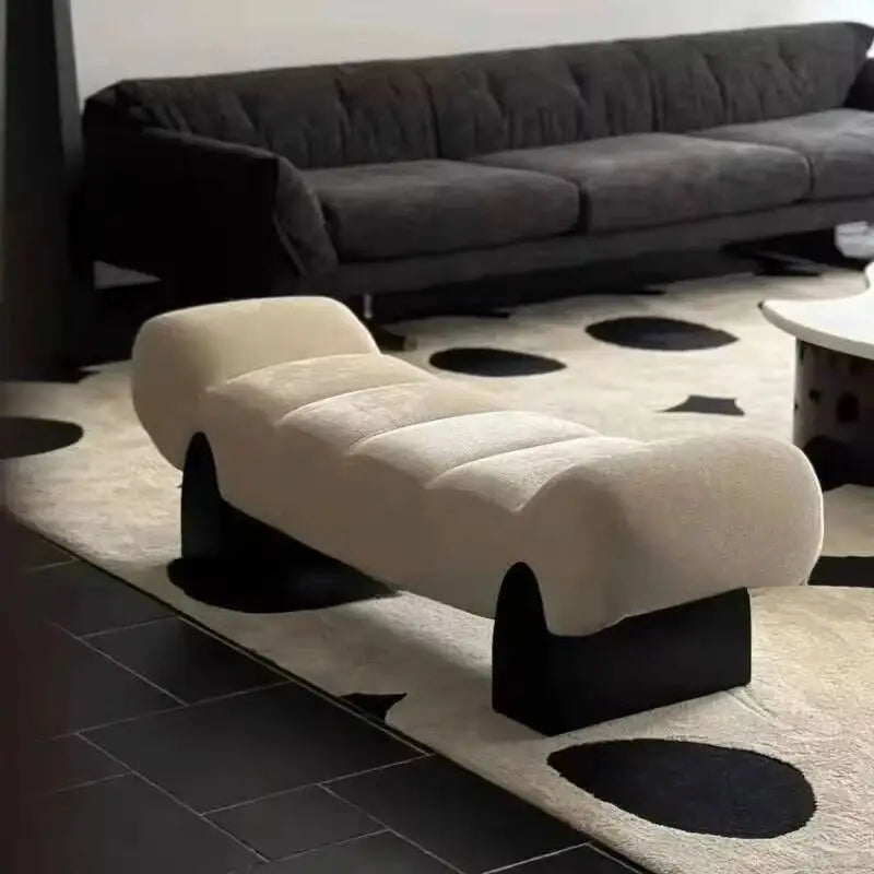 Leisure Creative Bedroom Simple Designer Living Room Sofa Bench High-end Clothing Store Bench Home Bedroom Bench Bed End Stools